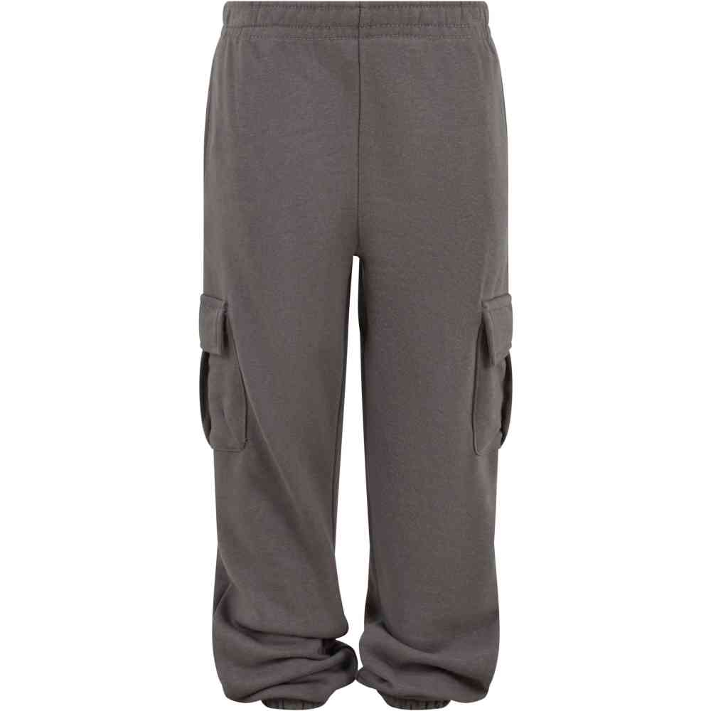 Urban Classics - Light Terry Wide Kinder Cargobroek - Grijs